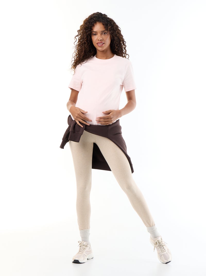 T-shirt d'allaitement Rose - Kiabi