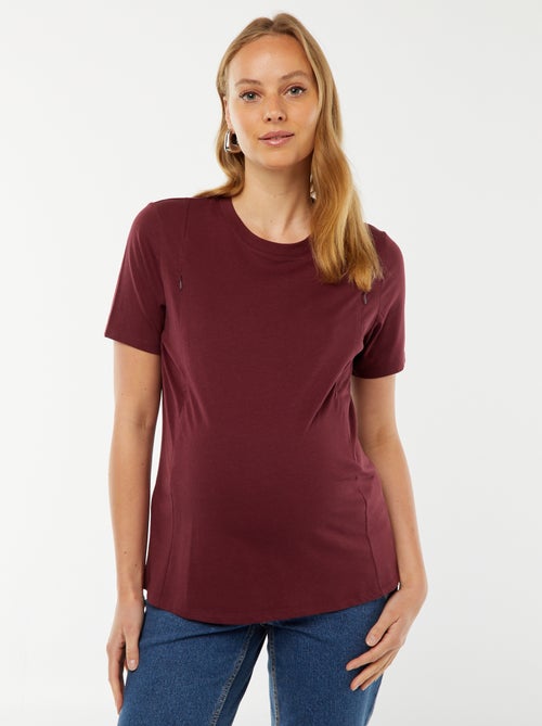 T-shirt d'allaitement - Kiabi