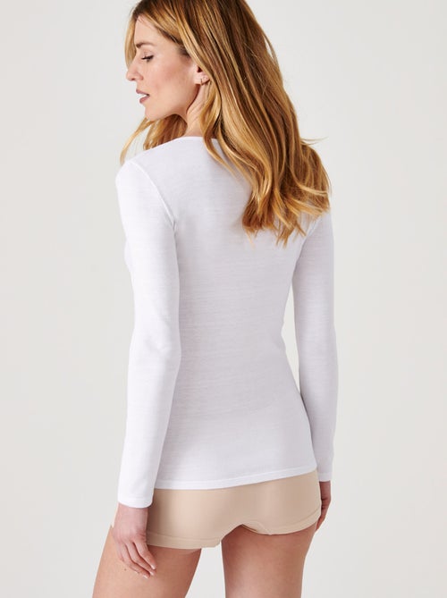 T-shirt 'Damart' Thermolactyl Niveau 3 - Kiabi