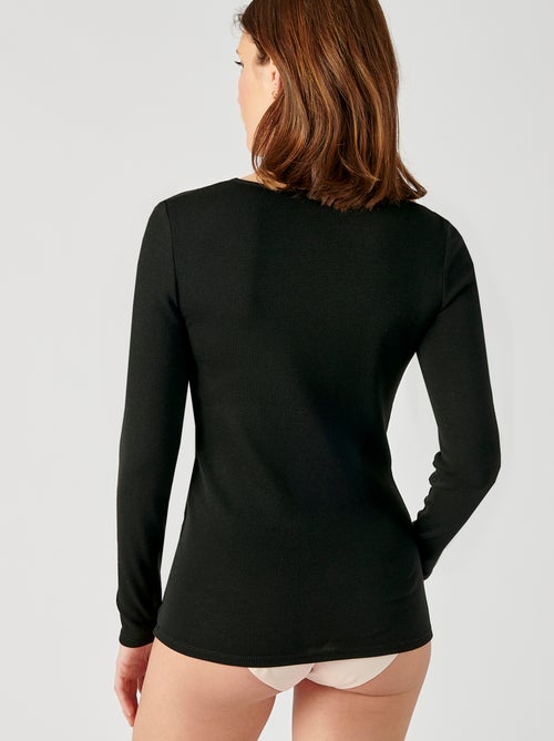 T-shirt 'Damart' thermolactyl Niveau 3 - Kiabi