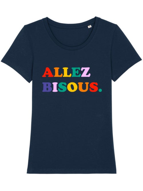 T-shirt Dames - ALLEZ BISOUS - Kiabi T-shirt Dames - ALLEZ BISOUS - Kiabi