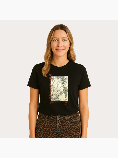 T-shirt Dames - APOH HOKUSAI BAMBOO - Kiabi