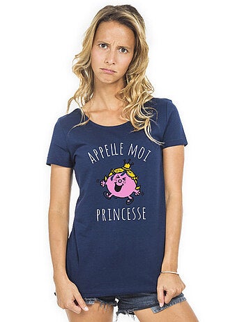 T-shirt Dames - APPELLE MOI PRINCESSE