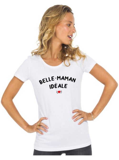 T-shirt Dames - BELLE-MAMAN IDÉALE - Kiabi T-shirt Dames - BELLE-MAMAN IDÉALE - Kiabi