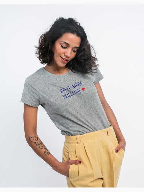 T-shirt Dames - BELLE-MÈRE-VEILLEUSE - Kiabi