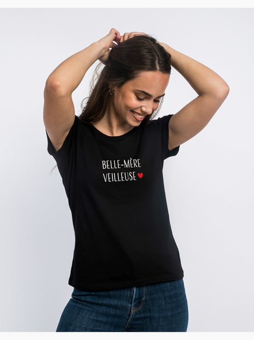 T-shirt Dames - BELLE-MÈRE-VEILLEUSE - Kiabi