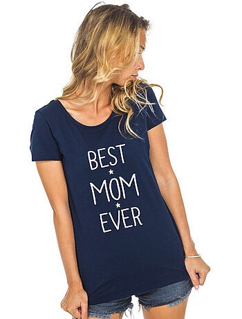 T-shirt Dames - BEST MOM EVER
