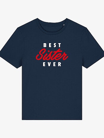 T-shirt Dames - BEST SISTER EVER