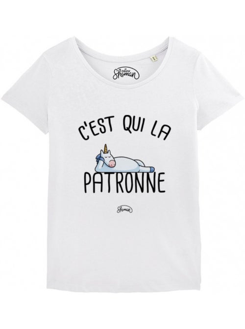 T-shirt Dames - C'EST QUI LA PATRONNE - Kiabi T-shirt Dames - C'EST QUI LA PATRONNE - Kiabi