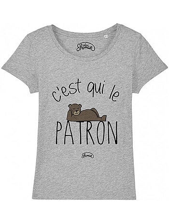 T-shirt Dames - C'EST QUI LE PATRON