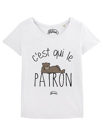 T-shirt dames - c'est qui le patron