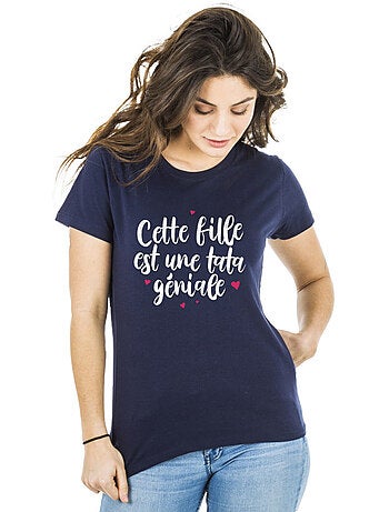 T-shirt dames - cette fille est une tata géniale