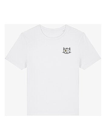 T-shirt Dames - CHAT CLIN DOEIL CŒUR