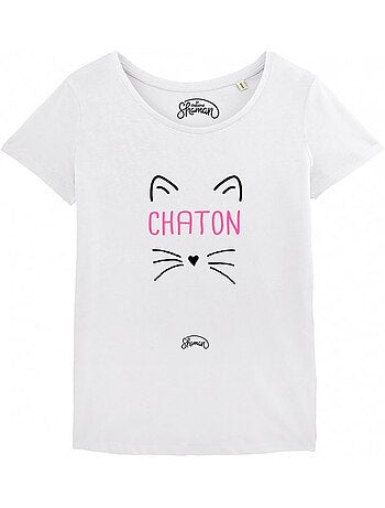 T-shirt Dames - CHATON