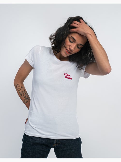 T-shirt Dames - CIAO BELLA CŒUR - Kiabi T-shirt Dames - CIAO BELLA CŒUR - Kiabi