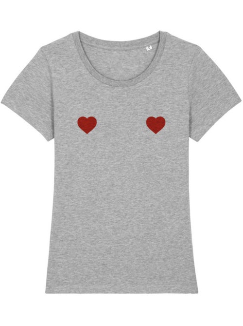 T-shirt Dames - COEURBOOBS - Kiabi T-shirt Dames - COEURBOOBS - Kiabi