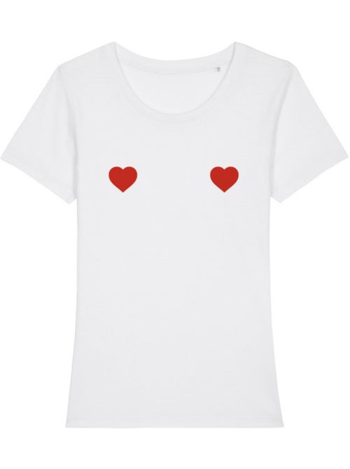 T-shirt Dames - COEURBOOBS - Kiabi T-shirt Dames - COEURBOOBS - Kiabi