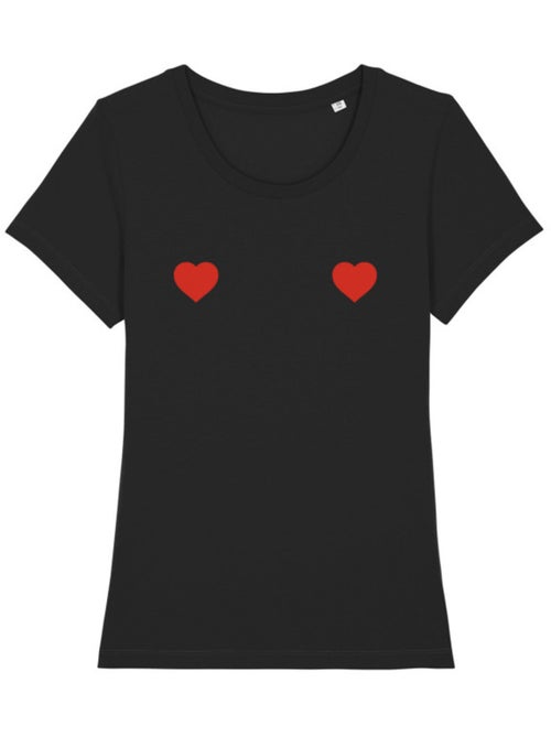 T-shirt Dames - COEURBOOBS - Kiabi T-shirt Dames - COEURBOOBS - Kiabi