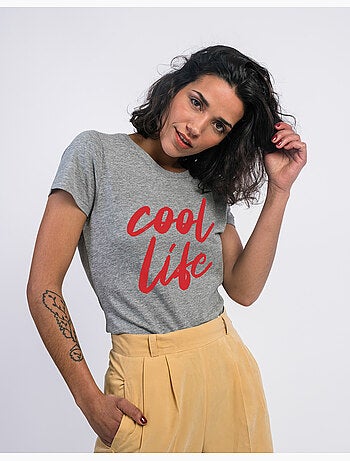 T-shirt Dames - COOL LIFE WAF