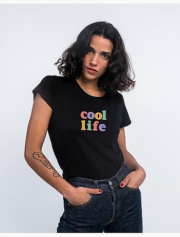 T-shirt dames - cool life