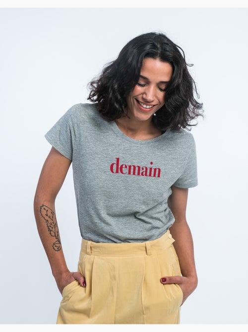 T-shirt Dames - DEMAIN BORDEAUX - Kiabi T-shirt Dames - DEMAIN BORDEAUX - Kiabi