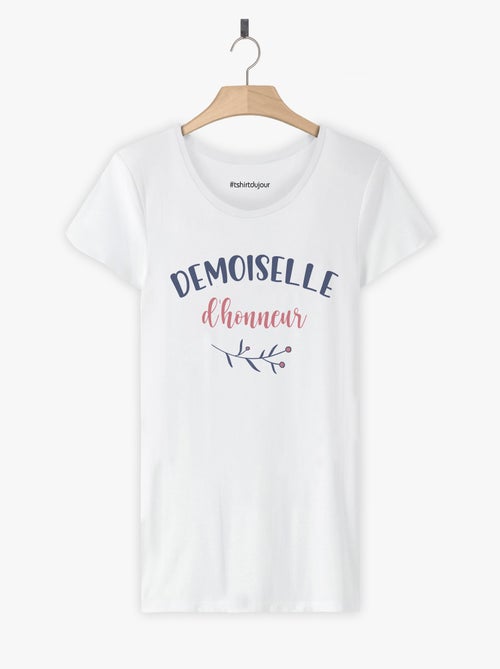 T-shirt Dames - DEMOISELLE D'HONNEUR - Kiabi
