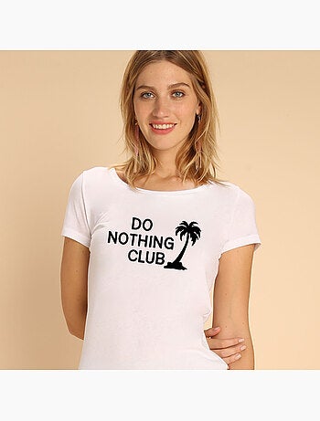 T-shirt Dames - DO NOTHING CLUB