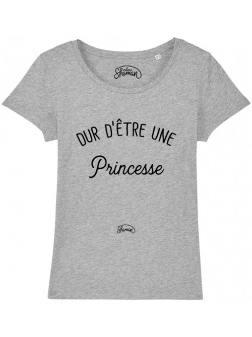 T-shirt Dames - DUR D'ETRE UNE PRINCESSE - Kiabi T-shirt Dames - DUR D'ETRE UNE PRINCESSE - Kiabi