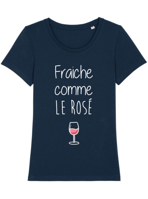 T-shirt Dames - FRAÎCHE COMME LE ROSÉ - Kiabi T-shirt Dames - FRAÎCHE COMME LE ROSÉ - Kiabi