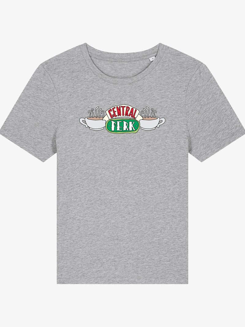 T-shirt Dames - FRIENDS CENTRAL PERK Gemêleerd grijs - Kiabi