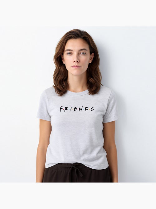 T-shirt Dames - FRIENDS LOGO BLACK - Kiabi T-shirt Dames - FRIENDS LOGO BLACK - Kiabi
