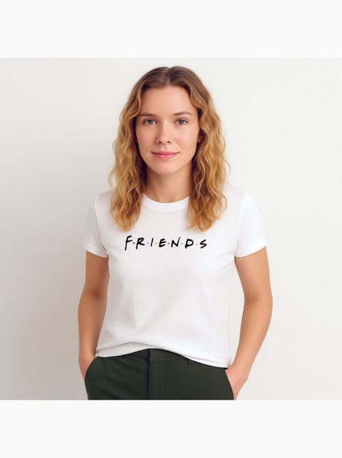 T-shirt Dames - FRIENDS LOGO BLACK - Kiabi T-shirt Dames - FRIENDS LOGO BLACK - Kiabi