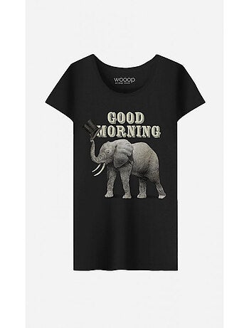 T-shirt Dames - GOOD MORNING
