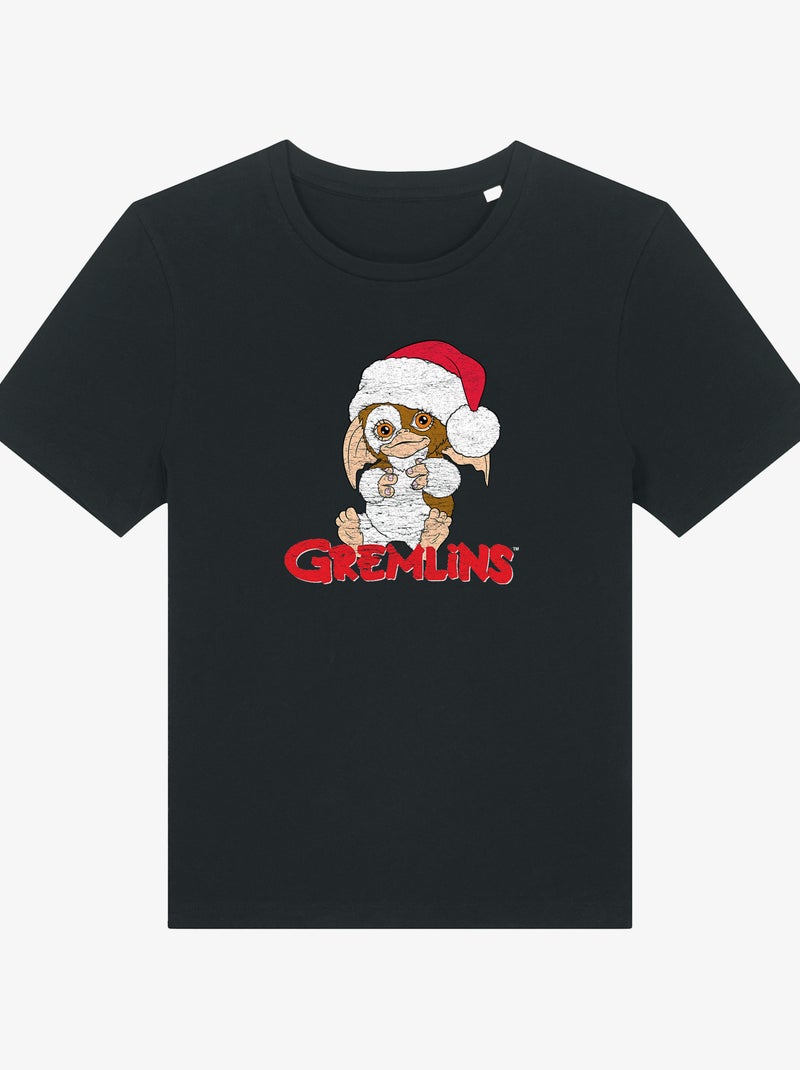 T-shirt Dames - GREMLINS 1 Zwart - Kiabi