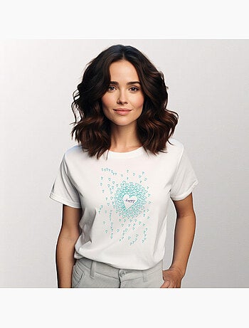 T-shirt Dames - HAPPY HEARTS