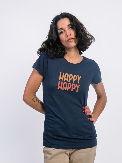 T-shirt Dames - HAPPY MPT - Kiabi T-shirt Dames - HAPPY MPT - Kiabi