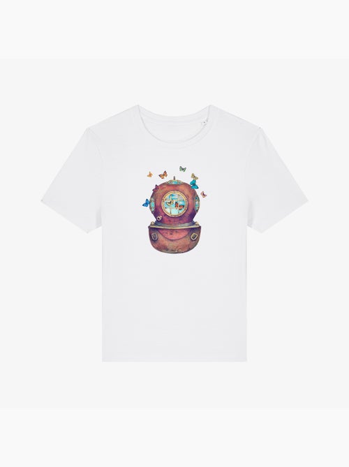 T-shirt Dames - INNER SPACE SQUARE - Kiabi