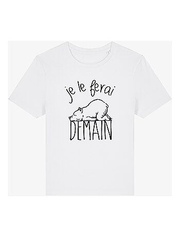 T-shirt dames - je le ferai demain
