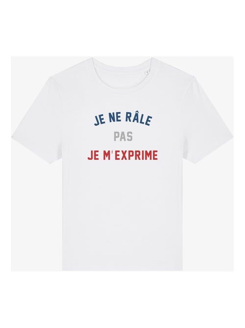 T-shirt Dames - JE NE RÂLE PAS JE M'EXPRIME - Kiabi T-shirt Dames - JE NE RÂLE PAS JE M'EXPRIME - Kiabi