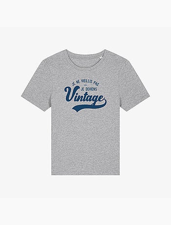T-shirt Dames - JE NE VIEILLIS PAS JE DEVIENS VINTAGE