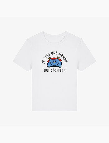 T-shirt Dames - JE SUIS UNE MAMAN QUI DECHIRE