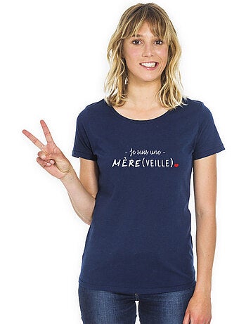 T-shirt dames - je suis une mere veille
