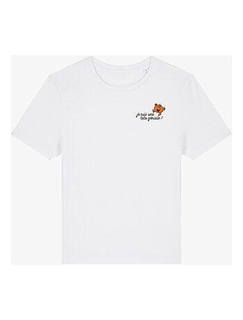 T-shirt Dames - JE SUIS UNE TATA GENIALE COEUR