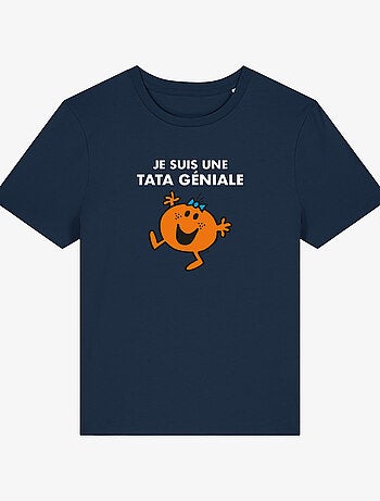 T-shirt Dames - JE SUIS UNE TATA GENIALE