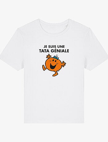 T-shirt Dames - JE SUIS UNE TATA GENIALE