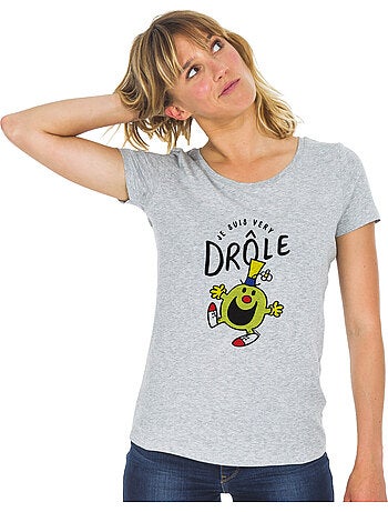 T-shirt Dames - JE SUIS VERY DRÔLE