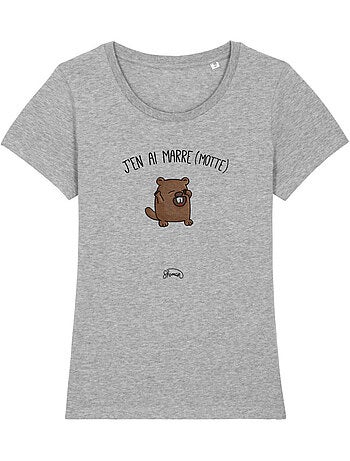 T-shirt dames - j'en ai marre (motte)