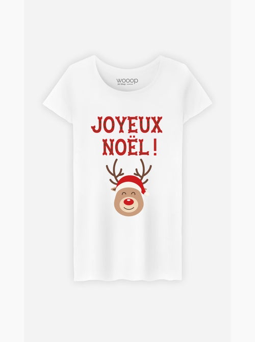 T-shirt Dames - JOYEUX NOËL RENNE - Kiabi T-shirt Dames - JOYEUX NOËL RENNE - Kiabi