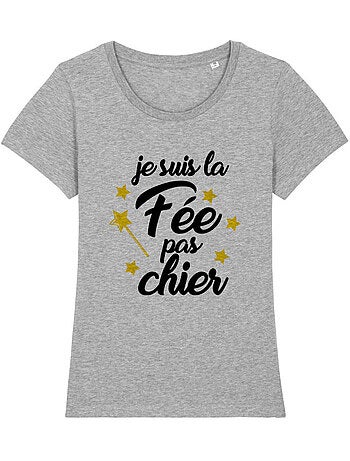 T-shirt Dames - LA FÉE PAS CHIER