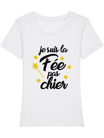 T-shirt Dames - LA FÉE PAS CHIER